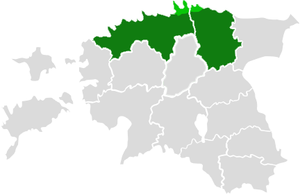 Ladvast kännuni teeninduspiirkonnad kaart